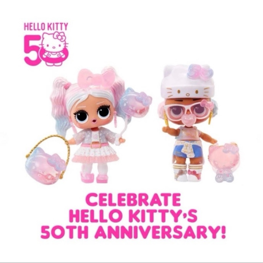 Hello Kitty 50th anniversary L.O.L Surprise Bundle